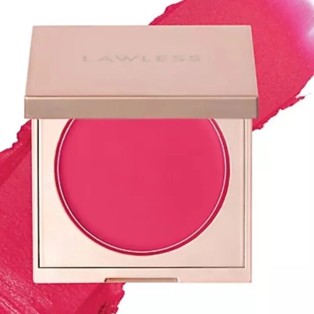 🌻 LAWLESS CHERRY PIE Bright cherry pink Pinch My Cheeks Soft-Blur Cream Blush